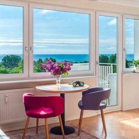 9Th Floor Skwer Kosciuszki Z Widokiem Na Morze Daire Gdynia Dış mekan fotoğraf