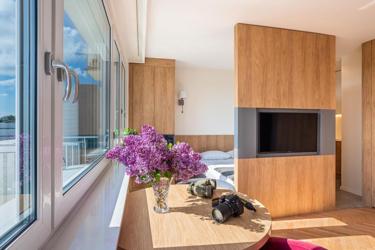 9Th Floor Skwer Kosciuszki Z Widokiem Na Morze Daire Gdynia Dış mekan fotoğraf