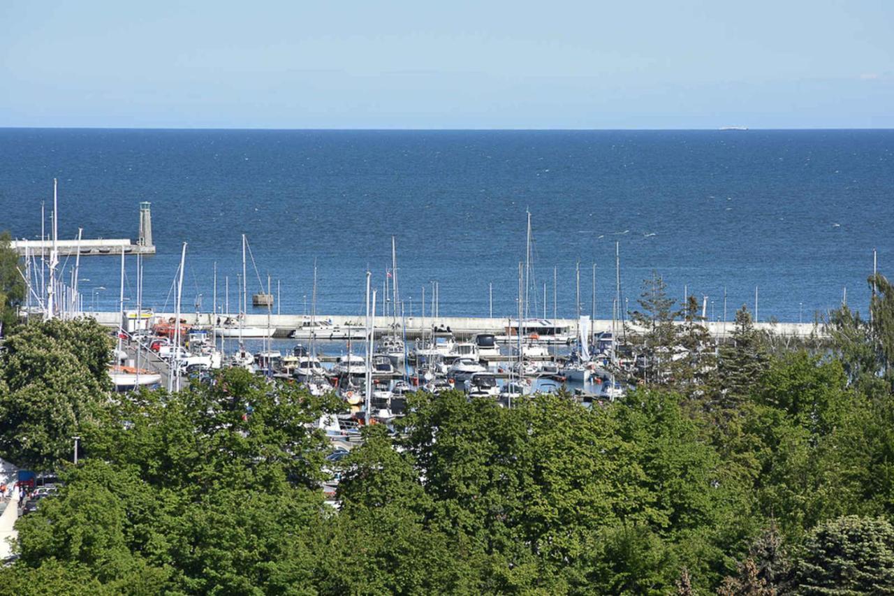 9Th Floor Skwer Kosciuszki Z Widokiem Na Morze Daire Gdynia Dış mekan fotoğraf