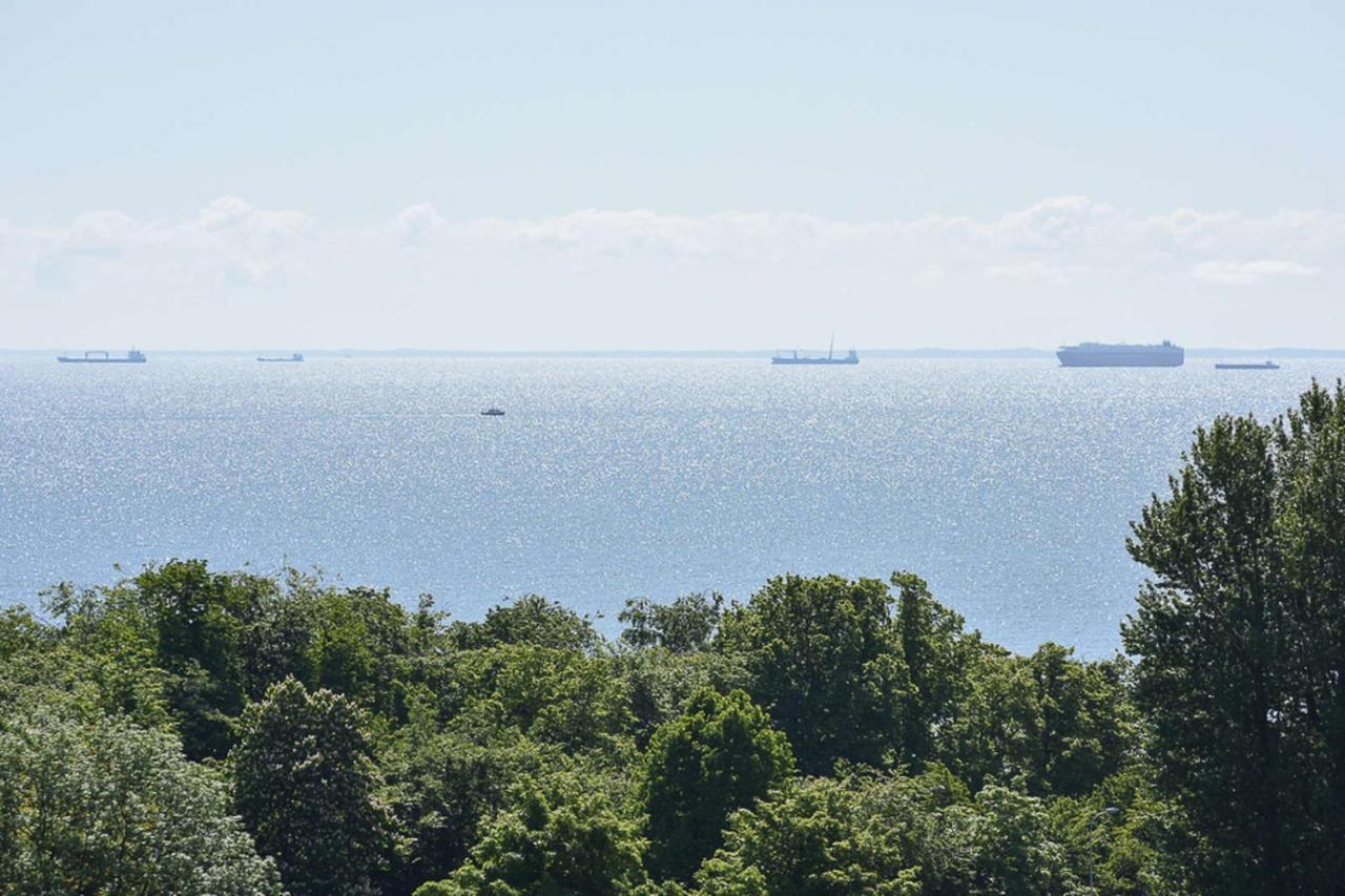 9Th Floor Skwer Kosciuszki Z Widokiem Na Morze Daire Gdynia Dış mekan fotoğraf