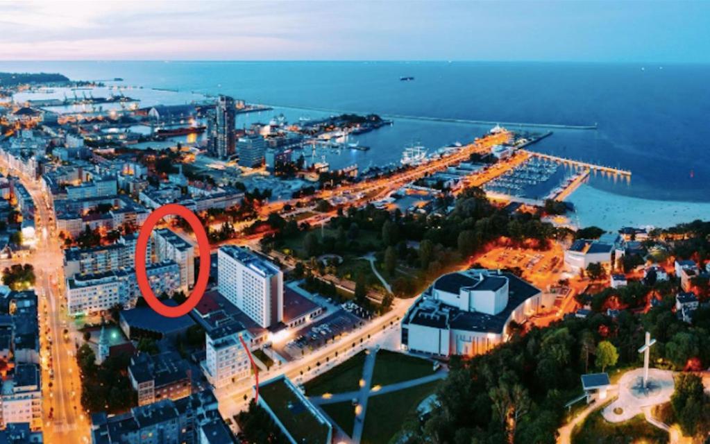 9Th Floor Skwer Kosciuszki Z Widokiem Na Morze Daire Gdynia Dış mekan fotoğraf